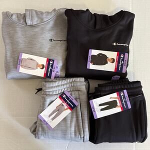 2 Champion Youth Hoodies & Joggers Sets